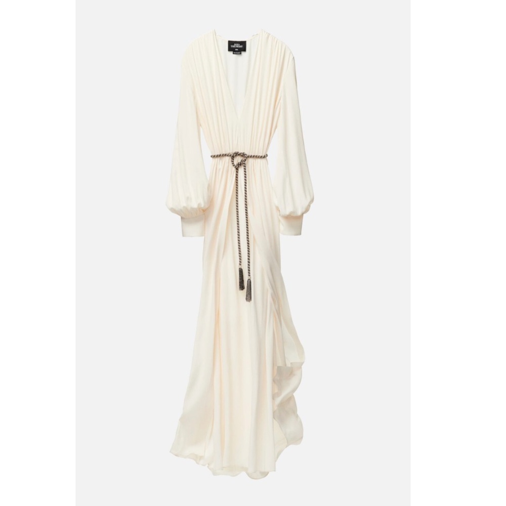 BELTED MAXI DRESS LIMITED EDITION | ECRU